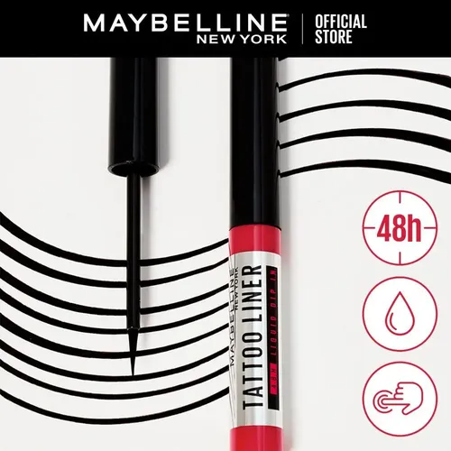 Delineador De Ojos Maybelline Tattoo Liner 48h Liquid Dip-in