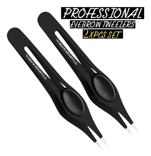 Pinzas Para Cejas Rampage Surgical Professional, Acero Inoxi