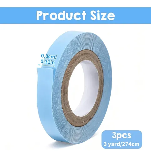 Cinta Doble Cara Tucnoeu Para Extensiones De Cabello 3