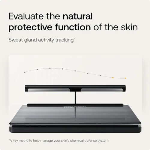 Withings Body Scan: Báscula Inteligente, Cuerpo Segmentario Negro
