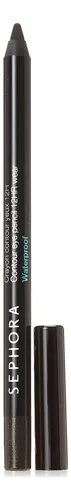 Lápiz De Ojos Resistente Al Agua Sephora 12hr 1.13g Negro