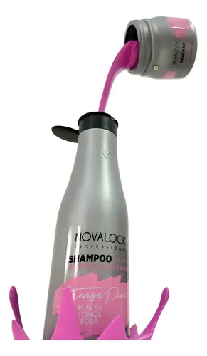Shampoo Matizador Phacido Intensificador Rosa 375ml Novalook