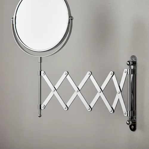 Espejo Pared Doble Extensible Aumento X3 Emax -diámetro 19cm