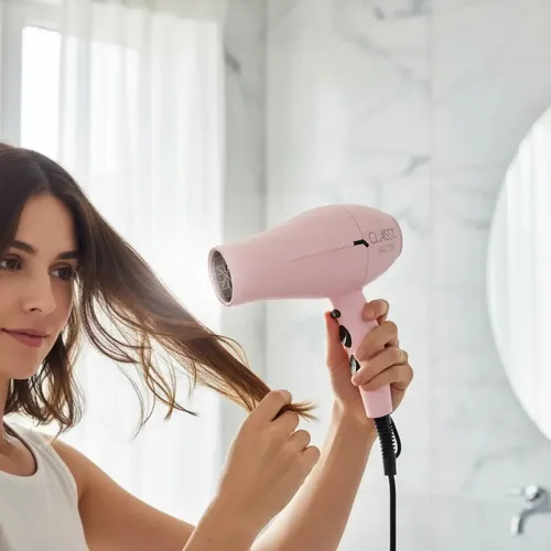 Secador De Pelo Viggo Classic Colores Profesional 2200w Color Rosa Claro