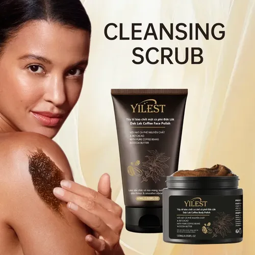– Exfoliante Facial Y Corporal De Café For Hombres Y