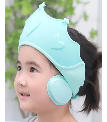 Gorros De Ducha Suaves Ajustables Para Baño, Azul Y Azul, 1,