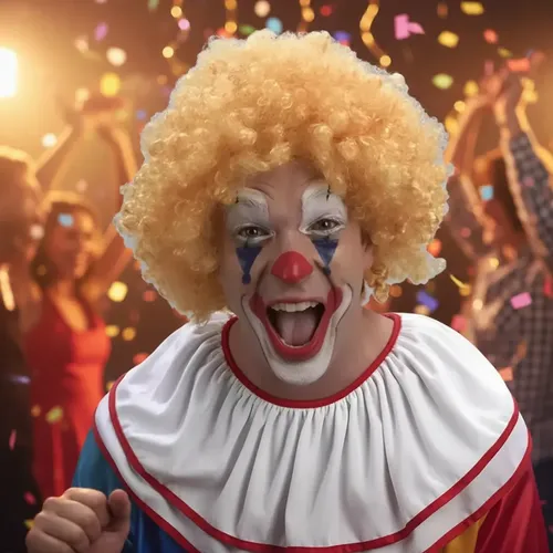 Peluca Afro Rubio Ceniza Cotillon Luminoso Carioca Fiesta