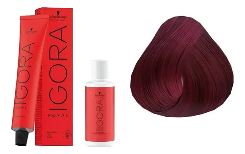 Kit Tintura Permanente Schwarzkopf Igora Royal 9.98 con Oxidante 30 Vol