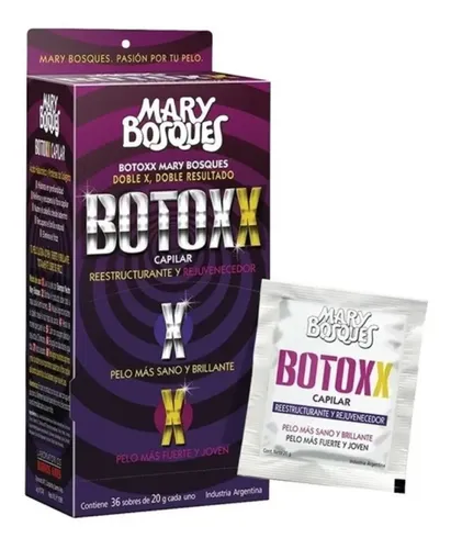 Mary Bosques Botox Capilar 20g Caja X36u