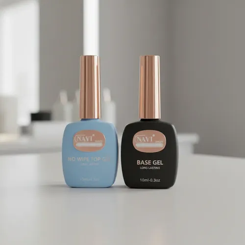 Base Y Top Coat Navi Esmalte Semipermanente Transparente10ml