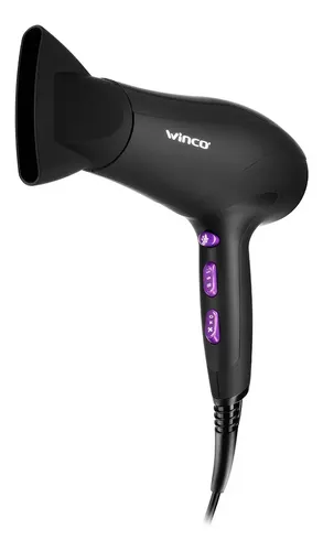 Secador De Pelo Profesional Cabello 2000w Frio Calor Winco E