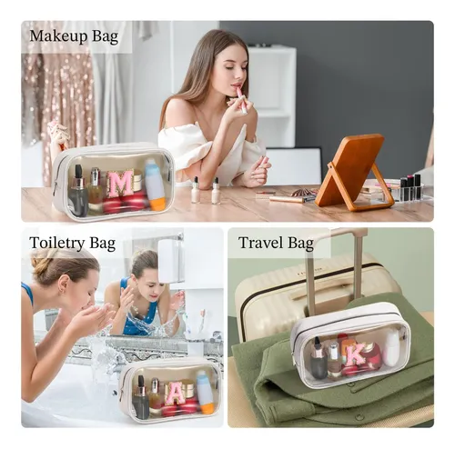 Bolsa De Maquillaje Yoolife Initial, Bolsa De Aseo Transpare