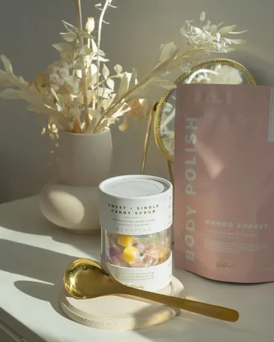 Exfoliante Corporal Bonblissity, Sorbete De Mango, Hidratant