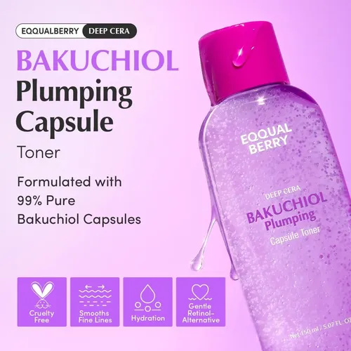 P/j Tónico Facial Equal Berry Bakuchiol Plumping 150ml Todo