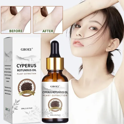 Aceite Cyperus Rotundus 30ml Retardador De Vello