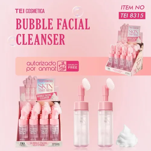 Tei Bubble Cleanser Espuma Limpiadora Con Cepillo
