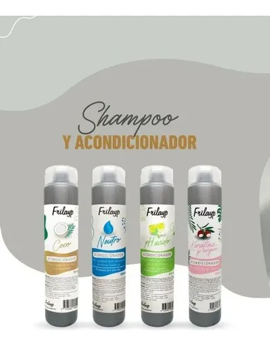 Acondicionador Neutro Frilayp 370cc Post Alisado Limpieza
