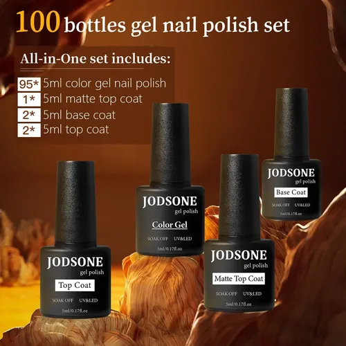 Kit De Esmalte De Uñas En Gel Jodsone 95 Colores 5ml