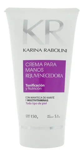 Karina Rabolini Crema Rejuvenecedora X 150g Fragancia Manteca De Karité Tipo De Envase Pomo Tipos De Piel