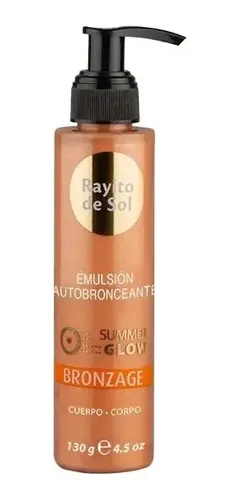 Rayito De Sol Emulsion Autobronceante Cuerpo 130g