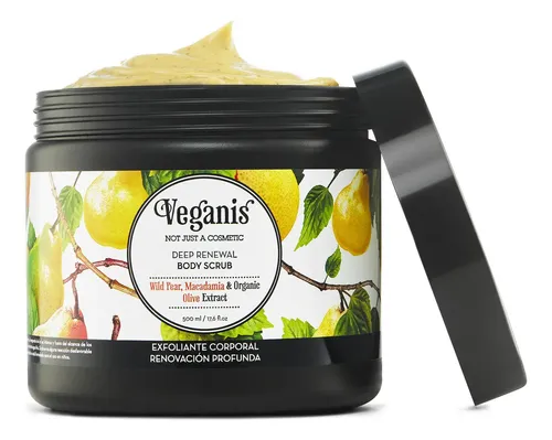 Veganis Exfoliante Corporal Renovación Profunda Pera 500ml