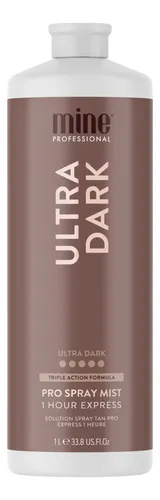 Solución Bronceadora En Aerosol Minetan Ultra Dark, Vegana,
