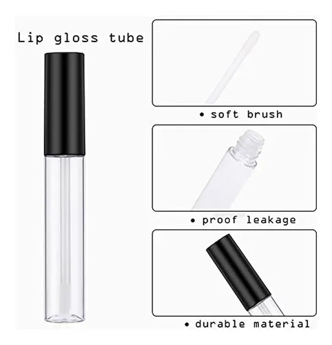 Mini Tubo De Rímel Transparente Vacío De 10 Ml, Tubo Delinea