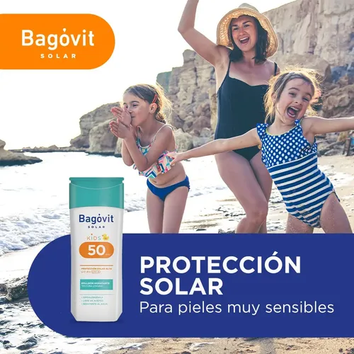 Protector Solar Bagovit Niños Emulsión FPS50 200 ml