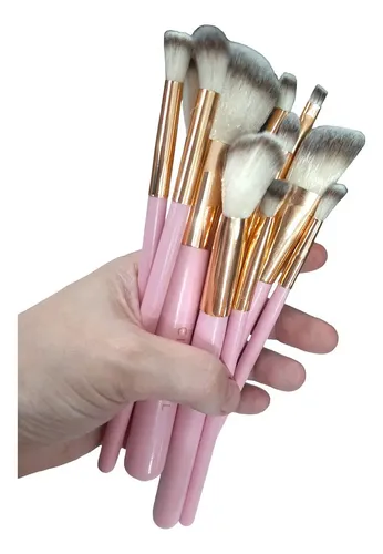 Set X10 Brochas Kabuki Base P/ Brochas Shining You City Girl