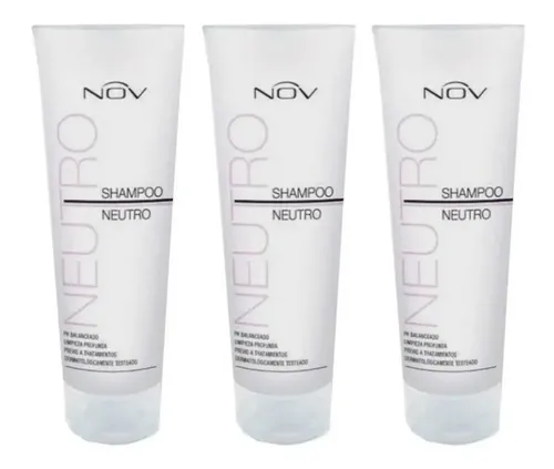 Shampoo Cabello Neutro Nov 250ml Sin Parabenos Sin Siliconas