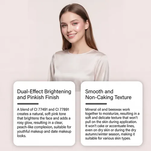 Barra Iluminadora Zephoco Soft Glow (rosa), Natural Y Cl Rosa