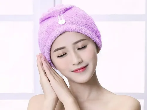 Gorro Turbante De Microfibra Ducha Toalla For El Cabello