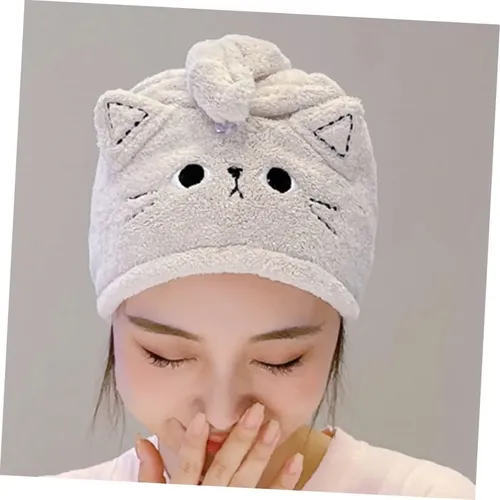 Gorro De Ducha Para Cabello Seco, Toalla De Baño De Salón