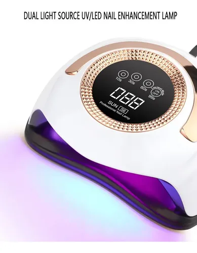 Cabina Uv/led Sun S6 Eloise 168w Para Manicuria Y Pedicuria Tornasol