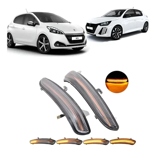 Luz Giro Espejo Secuencial Dinamico Peugeot 208 2013/22 Cris
