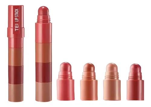 Labial Matte En Barra 4en1 Tei Cosmetica Para Labios
