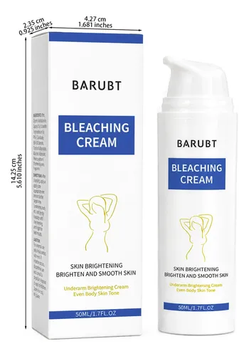 Crema Blanqueadora Barubt Aclaradora De Piel 50ml Manzanilla