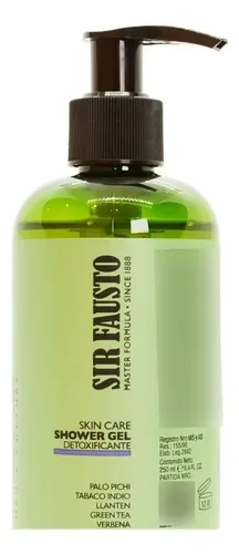 Sir Fausto Pure Shower Gel De Ducha Corporal Detox X 250ml