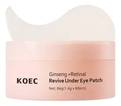 Parches Ojeras Con Ginseng Retinal Coreano 60 Unid