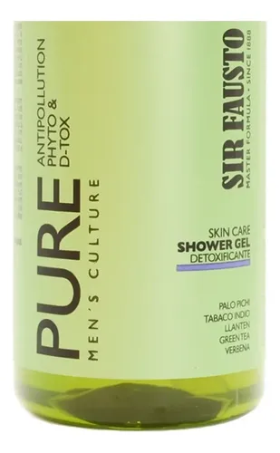 Sir Fausto Pure Shower Gel De Ducha Corporal Detox X 250ml