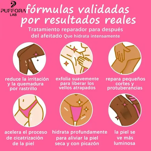 |ghjrtwestock Limited Aceite Para Después De La Depilación Puffor