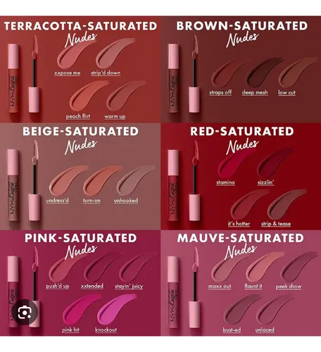 Labial Líquido Nyx Make Up Lip Lingerie Xxl Color Turín On