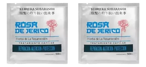 Mascara Capilar Nutritivo 50ml Rosa De Jerico Fithocolor X2