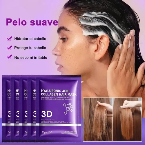 Mascarilla Capilar Zaidoc 5 Ampollas De Ácido Hialurónico Y