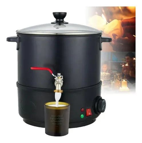 6l Olla Eléctrica For Derretir Cera, Fusor De Cera For