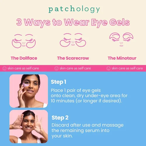 Parches Hidratantes Para Ojos Hinchados Y Ojeras 6 Unidades