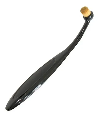 Pincel Maquillaje Jessamy Labios Ojos Corrector Oval P7809 Negro Incluye Estuche