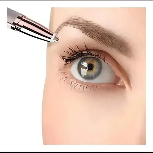 Lapiz Depilador Eléctrico Facial-cejas Indolora Usb Rosa