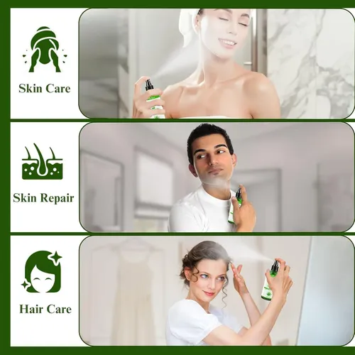 Aloe Vera Spray Bighture 4.06 Fl Oz Para Piel Y Cabello
