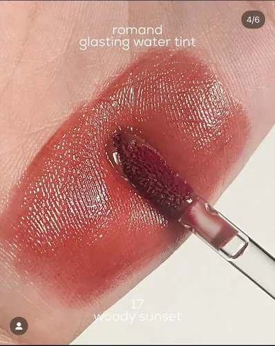 Romand Glasting Water Tint | Tintas Coreanas Tonos Color 16 Figrise